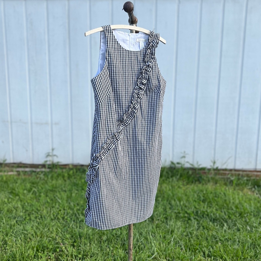 London Times Gingham Dress